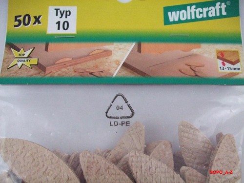 Verbindungsplättchen typ - typ, 10