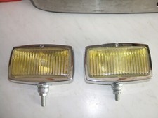 Hella Nebelscheinwerfer Neu Gelb Chrom Oldtimer Capri Porsche VW Scheinwerfer