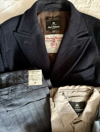 Nigel cabourn gestreifte hose - cabourn,