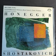 Honegger schostakowitsch lp - honegger,
