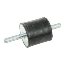 Gummipuffer Typ A Silentblock Schwingungsdämpfer Anschlagpuffer 40x40 M8x32 / 25