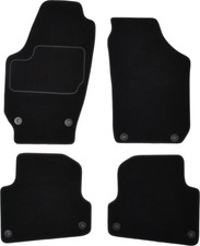 Fußmatten Set 4-teilig für Skoda Fabia 2 5J passform Autoteppich 2007-2014