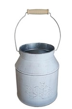 Pflanzgefäß Kanne Zink 18 x