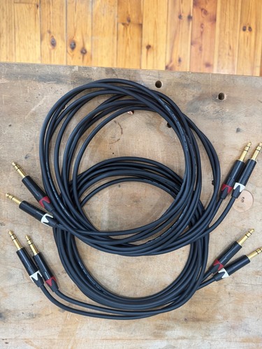 Audio patchkabel stereo trs - stereo,