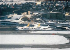 DRESDEN Flughafen vom Flugzeug