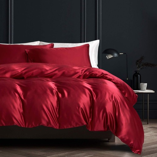 Satin bettwäsche 4teilig - satin,