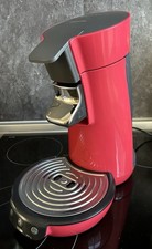 Philips Senseo Kaffeepadmaschine, Pink/Rot, Inkl. Zubehör HD7825 Top