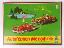 Gräfe Brettspiel Autorennen wie noch nie Würfelspiel um 1950 DDR