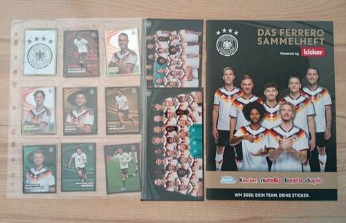 Panini ferrero dfb sammelheft - ferrero,