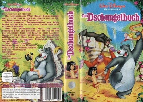Vhs walt disney das - vhs,