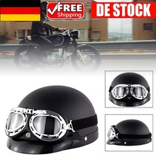Motorradhelm Retro