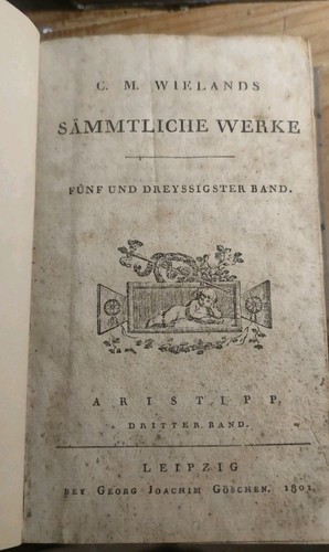 Wieland aristipp 3 - aristipp, –