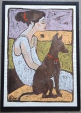 Portrait Mädchen Frau mit