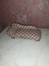  Altes Sofa um 1940-Wohnzimmer-Kaufladen-Puppenhaus-Puppenstube