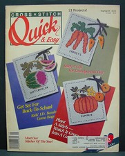 Quick & Easy Cross+Stitch 08/09/1990