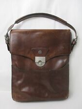 Vintage Creation Esquire Ledertasche Damen Herren Handtasche braun Clutch