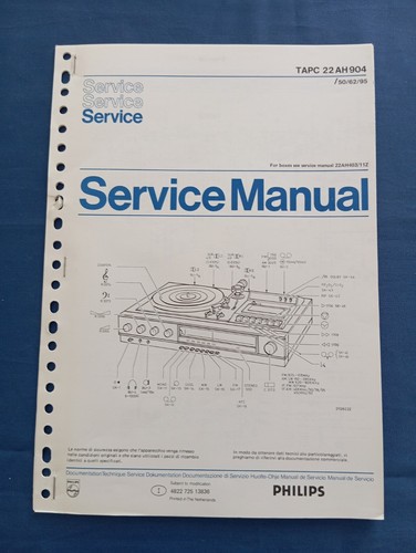 Philips 22ah904 service - philips, manual