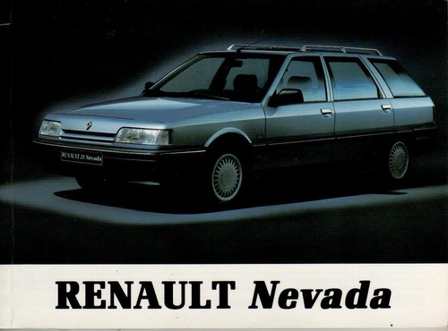 Renault nevada owners manual - renault,