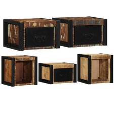 1/2er Set Nachttische Holz