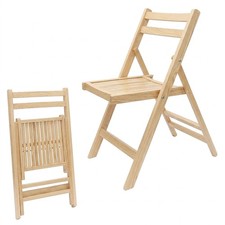 Klappstuhl Holz natur faltbar