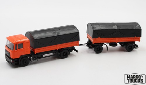 Herpa man f2000 - evo, hängerzug