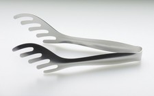 WMF Cromargan formschöne Spaghettizange Servierzange Entwurf 1950er Jahre