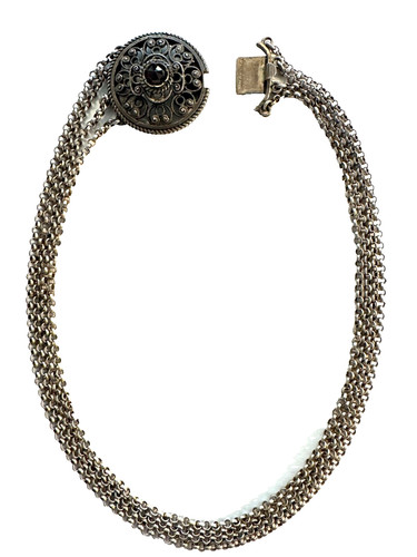 Kropfkette collier vierreihig - kropfkette,