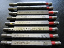 Gewinde Lehrdorn M 7 x 0,75 - 6H Feingewinde Gewindelehrdorn LMW #MC5-7#