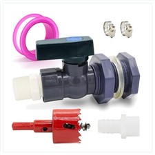 PVC Regentonnen Wasserhahn Set