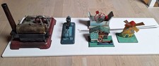 Kellerfund Blechspielzeug Dampfmaschine, Mühle