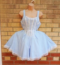 Mika blau weiß Gingham Karo