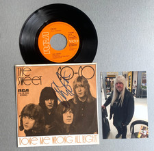 ANDY SCOTT "Sweet" In-person signed  Single 7"-Cover Vinyl  Autogramm + Foto