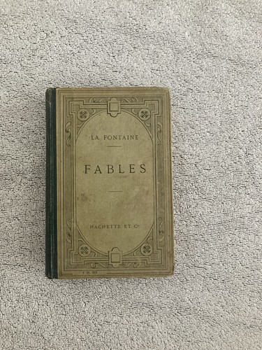 Fontaine fables édition - la,