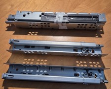 2x Schubladenschiene Häfele Matrix Runner, Teilauszug, soft closing, 300mm