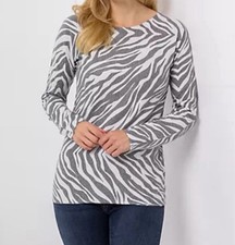 VIA MILANO Pullover, 1/1-Arm Rundhalsausschnitt überschnittener Arm gr.50  pp