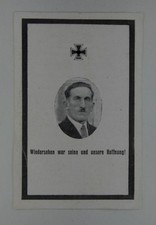 Sterbebild Soldat Heer gefallen Bobruisk Russland Orden EK2, ISA, NKS