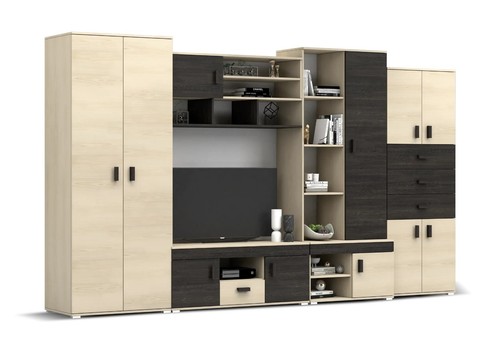 Wohnwand anbauwand mit - wohnwand,
