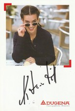 Katarina Witt, orig sign AK