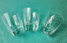 3x Kristallglas,  Gläser Set 5,5 cm , Nachtmann Kristall Glas Schnapsglas Sonja