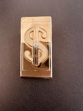 Pierre Cardin Geldklammer Vintage 1979 – vergoldet mit Dollarzeichen