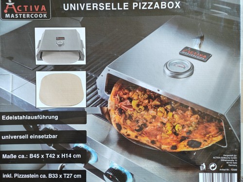 Pizzabox für grill aus - ,