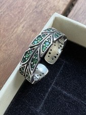 Ritter / Ring Grüner Obsidian