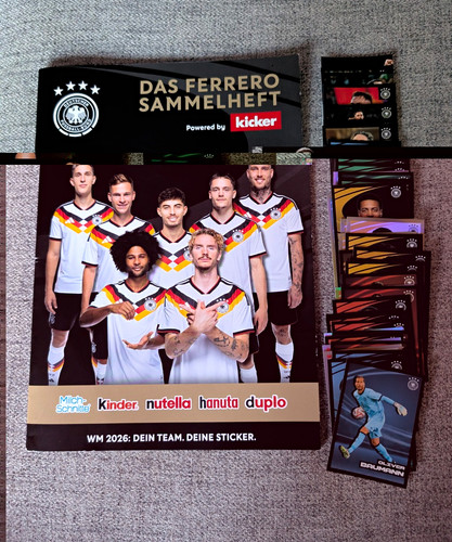 Ferrero sammelheft 2026 dfb - wm,