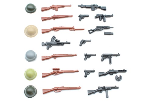 Brickarms ww2 waffenset - ww2,