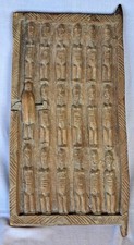 Afrikanische Dogon Tür – Handgeschnitzt, ca. 66 × 31 cm