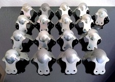 Stoßecken Eckenschutz, 17 Stck, Metall, ProfiAusführung, Kugel, Schnäppchenwoche