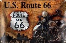 ROUTE 66 Flagge Fahne Banner