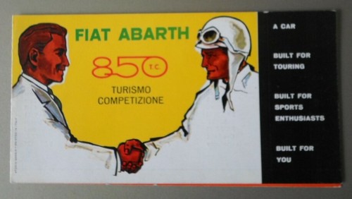 Fiat abarth 850 touring - fiat, tc