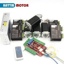 【DE】4 Achse Control Kit USB CNC Steuerung Nema23 Stepper Motor +FDM2740C Driver