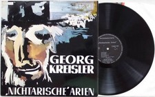 GEORG KREISLER Nichtarische Arien LP Vinyl 1970 Preiser Records * RAR